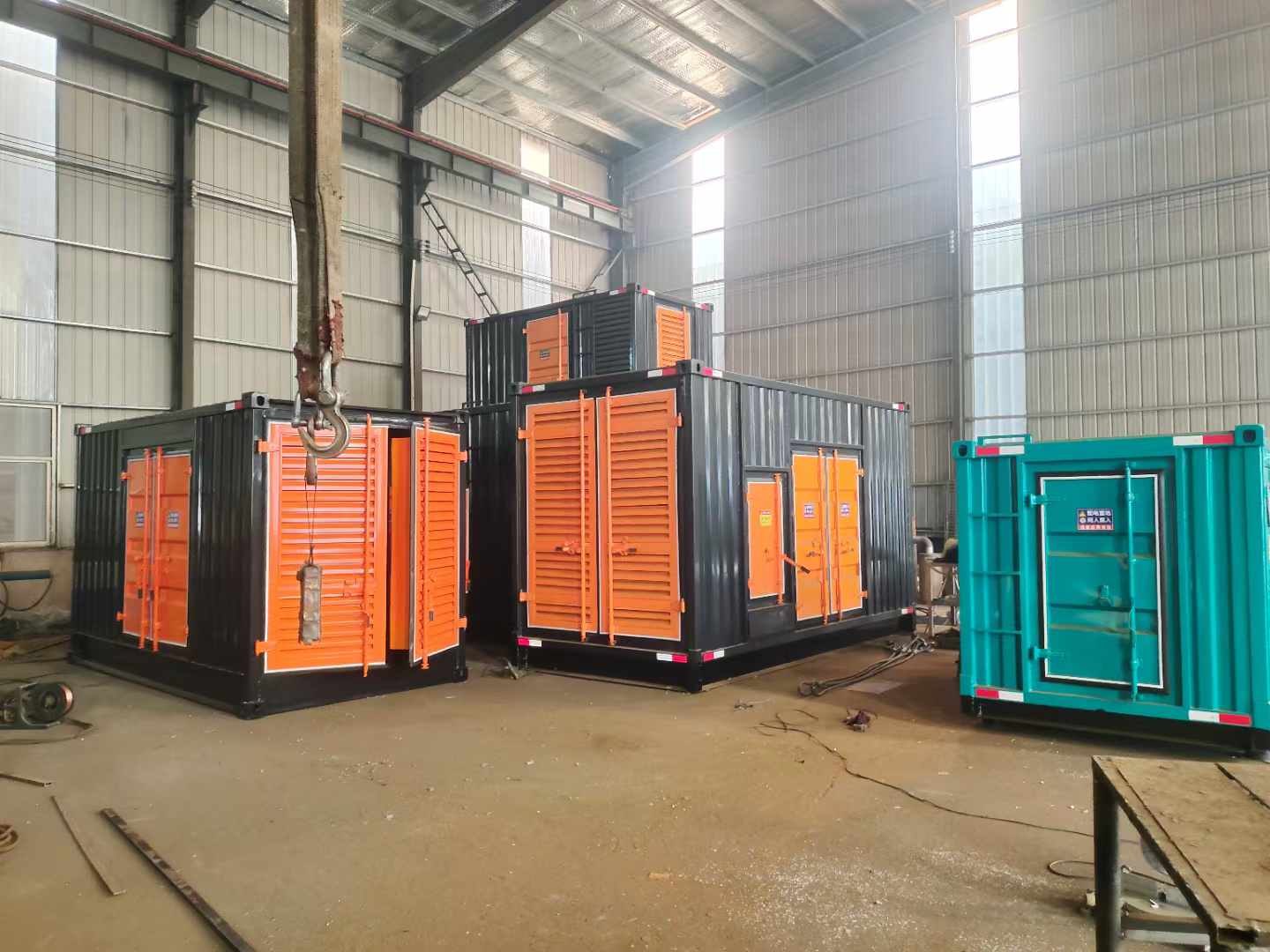 汉寿500kw柴油发电机组可以带动多少功率设备？